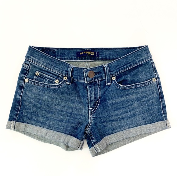 Levi's Pants - Levi’s 524 Superlow Rolled Cuff Jean Shorts 3M JR